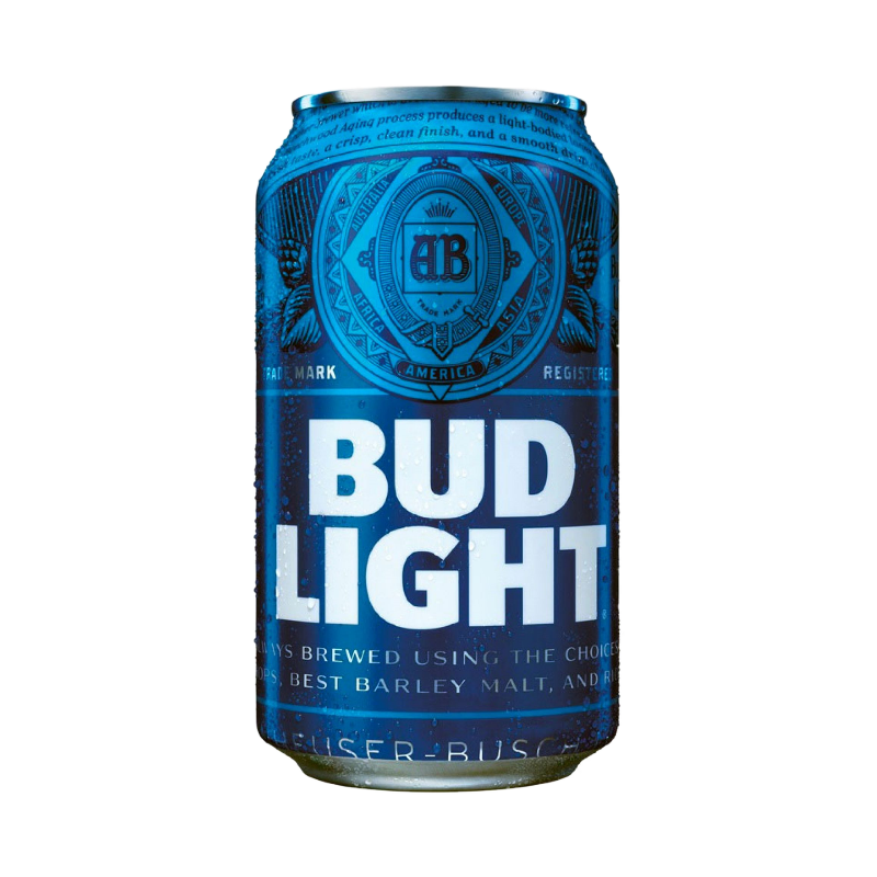 Bud Light Bier 355 ml Das No. 1 Bier original aus den USA Moosehead