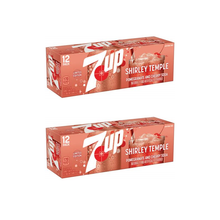 Laden Sie das Bild in den Galerie-Viewer, 7 Up Shirley Temple 24 Dosen