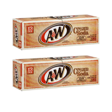 Laden Sie das Bild in den Galerie-Viewer, A&amp;W Cream Soda 355 ml Dose