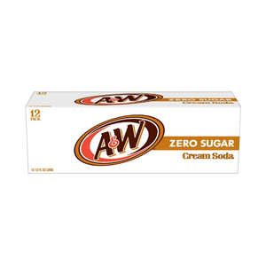 A&W Cream Soda Zero Sugar 355 ml Dose