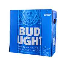 Laden Sie das Bild in den Galerie-Viewer, Bud Light 473 ml 6 Aluminium Flaschen