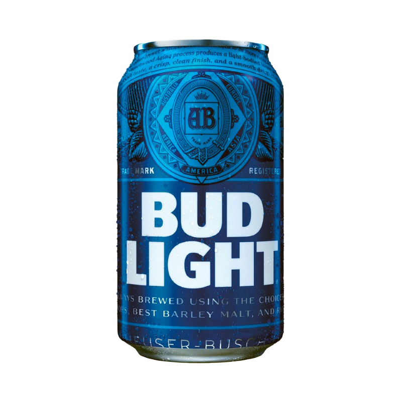 Bud Light Bier 355 ml - Das No. 1 Bier original aus den USA