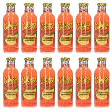 Laden Sie das Bild in den Galerie-Viewer, Calypso Strawberry 473 ml 12 Flaschen