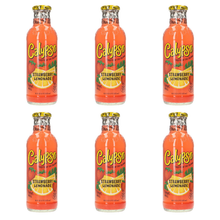 Laden Sie das Bild in den Galerie-Viewer, Calypso Strawberry 473 ml 6 Flaschen