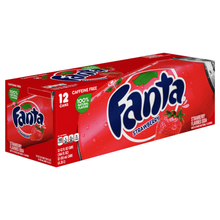 Laden Sie das Bild in den Galerie-Viewer, Fanta Strawberry 355 ml Dose