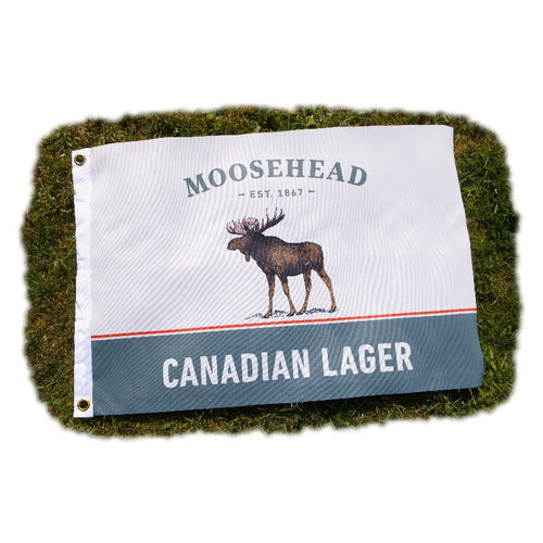 Moosehead Canadian Lager Flagge klassisch
