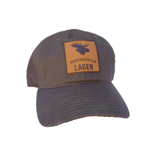 Moosehead Lager Logo Cap braun-grau