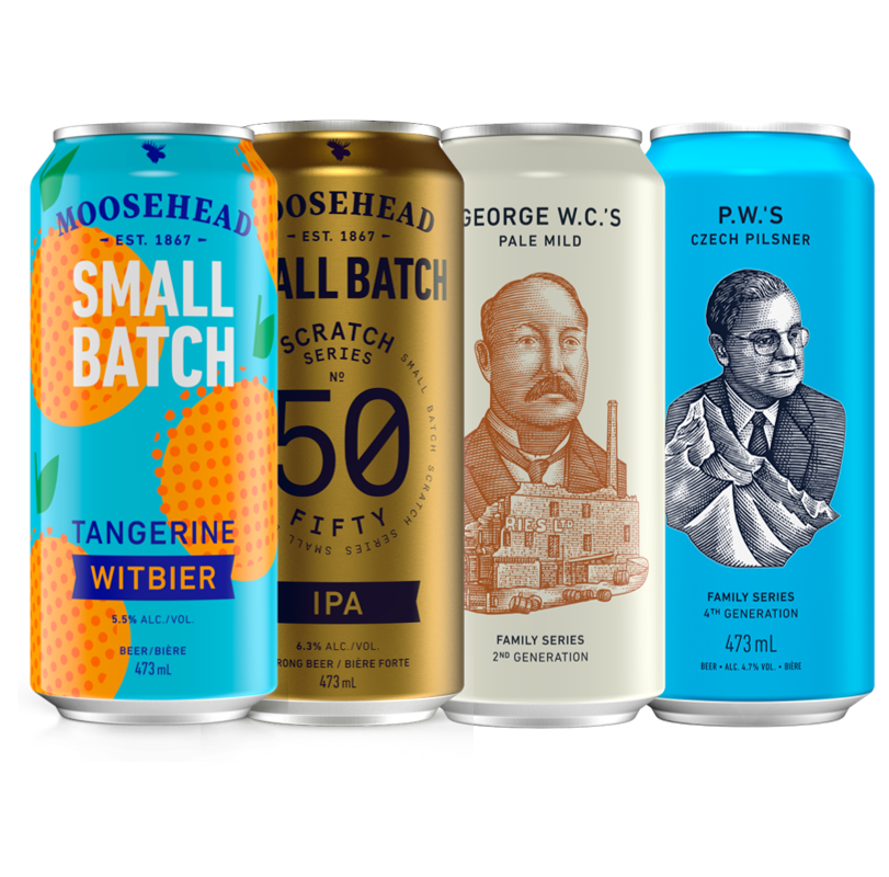 Moosehead Small Batch 4er Pack