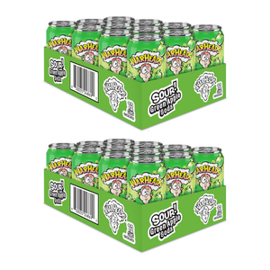 Warheads Soda Green Apple 330 ml 24 Dosen