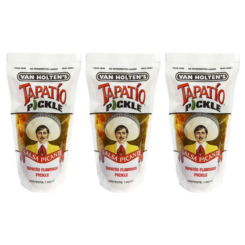 van Holten's JUMBO Pickle Tapatio 1/3/12 x 140 g