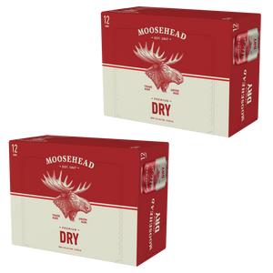 Moosehead Premium Dry Dose 24er Pack