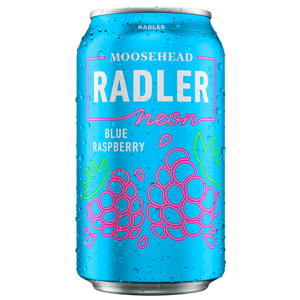 Moosehead Radler Blue Raspberry